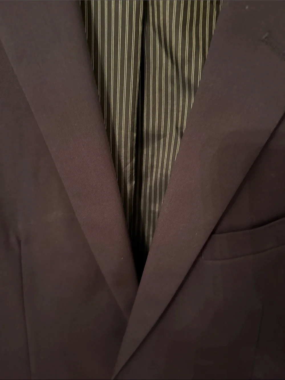 Banana Republic Men's Dark Navy Single-Breasted Blazer